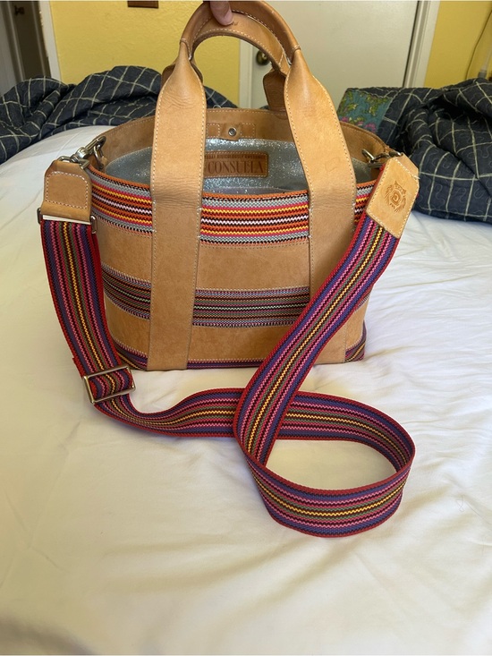 Consuela Handbags - Consuela Alita Ltd Ed Artist’s Series & Matching Rose Gold Medium Cosmetic Bag